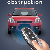 NISSAN | ZINC ALLOY + SILICONE CAR KEY CASE | FOR 3 BUTTON KEY