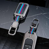 HONDA | ZINC ALLOY + SILICONE CAR KEY CASE | FOR 2 BUTTON KEY