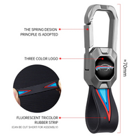 MERCEDES BENZ | ZINC ALLOY + SILICONE CAR KEY CASE | FOR 3 BUTTON KEY