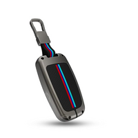 KIA | ZINC ALLOY + SILICONE CAR KEY CASE | FOR 3 BUTTON KEY