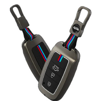 KIA | ZINC ALLOY + SILICONE CAR KEY CASE | FOR 3 BUTTON KEY