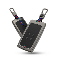 RENAULT | ZINC ALLOY + SILICONE CAR KEY CASE | FOR 4 BUTTON KEY