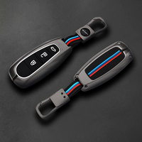 ZINC ALLOY + SILICONE CAR KEY CASE | MARUTI SUZUKI | 3 BUTTON KEY