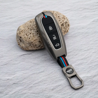 ZINC ALLOY + SILICONE CAR KEY CASE | MARUTI SUZUKI | 3 BUTTON KEY