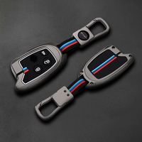 ZINC ALLOY + SILICONE CAR KEY CASE | MARUTI SUZUKI | FOR 3 BUTTON KEY