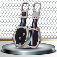 RENAULT | ZINC ALLOY + SILICONE CAR KEY CASE | FOR 2 BUTTON KEY