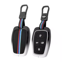 ZINC ALLOY + SILICONE CAR KEY CASE | TATA | FOR 4 BUTTON KEY