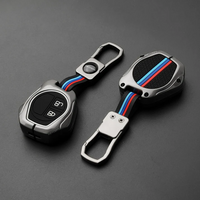 ZINC ALLOY + SILICONE CAR KEY CASE | MARUTI SUZUKI | 2 BUTTON KEY