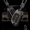 HYUNDAI | ZINC ALLOY + SILICONE CAR KEY CASE | FOR 3 BUTTON KEY