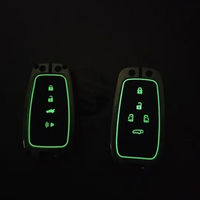 TOYOTA | ZINC ALLOY + SILICONE CAR KEY CASE | FOR 3 BUTTON KEY